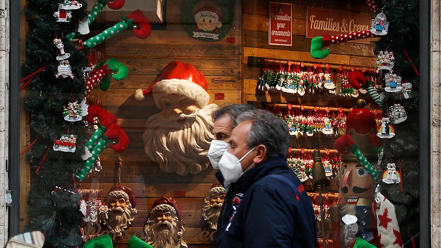 Italianos preparam um Natal sem turistas