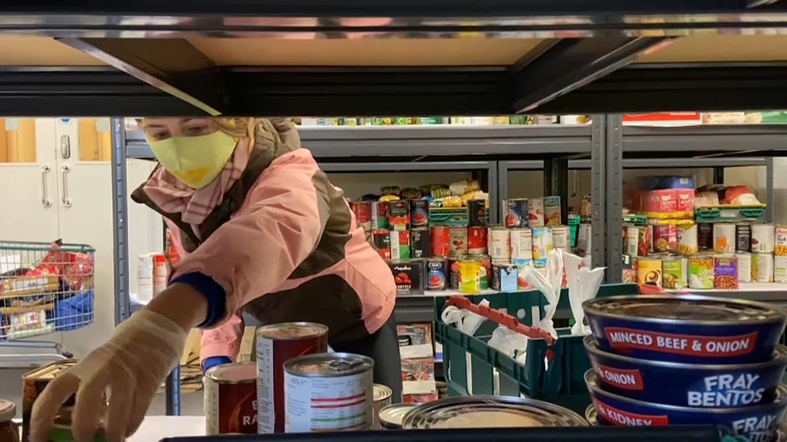 Ajuda alimentar em Londres 