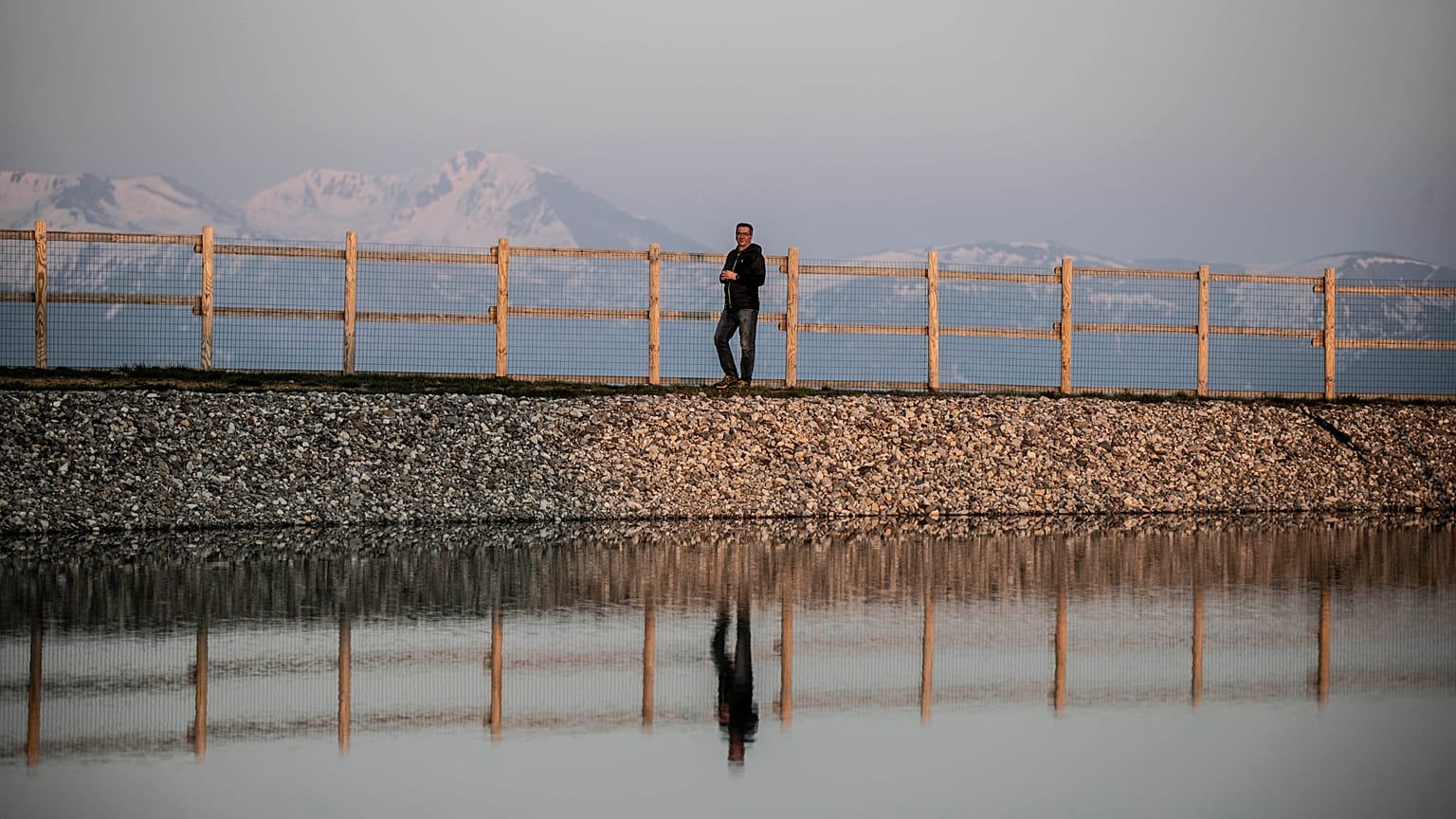 Illustration - À Monte Pora, photo prise le 23 avril 2020, Italie