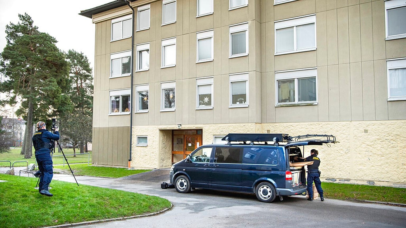 Haus, in dem die Mutter ihren Sohn eingesperrt haben soll