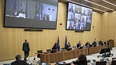 Belçika'nın başkenti Brüksel'de düzenlenen NATO Dışişleri Bakanları Toplantısı