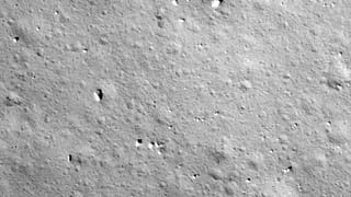 This image taken by camera aboard Chang'e-5 spacecraft provided by China National Space Administration shows a moon surface during its landing process Tuesday, Dec. 1, 2020. 