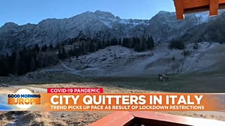 Mountain village of San Simone in Northern Italy