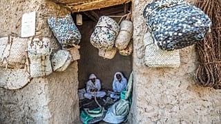 صورة لبربر مصر في واحة سيوة