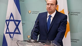 Ο Υπουργός Άμυνας της Κύπρου Χαράλαμπος Πετρίδης