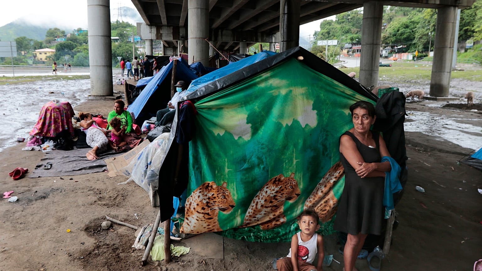 Nach den Wirbelstürmen Eta und Iota, Honduras