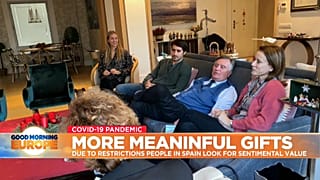 Spanish family home gathering ahead of Christmas