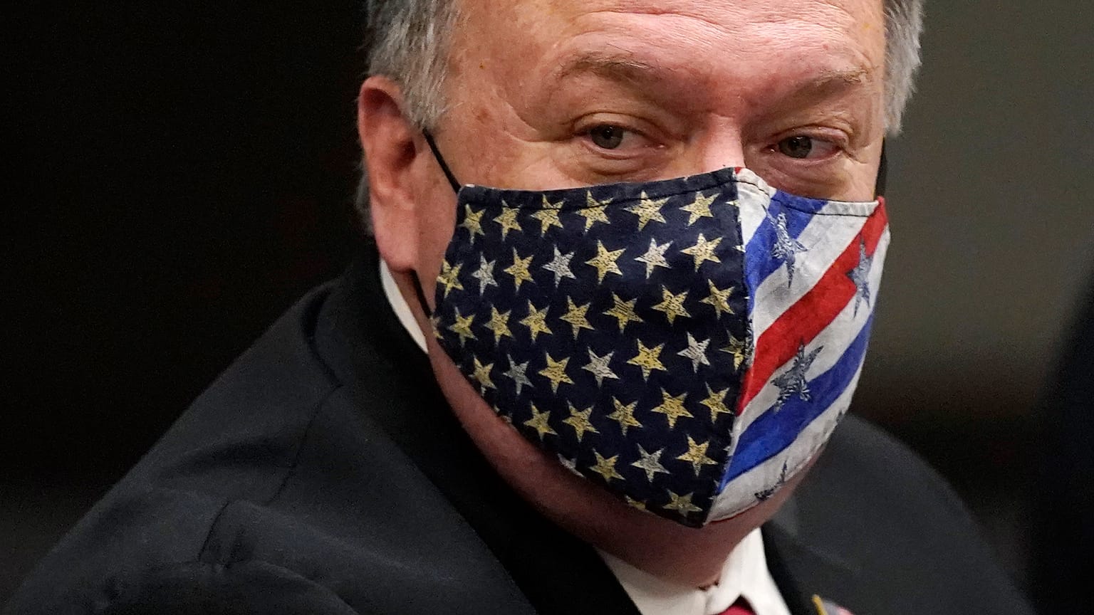 File photo: Secretary of State Mike Pompeo meets with civil society leaders in Tbilisi, Georgia, Wednesday, Nov. 18, 2020.