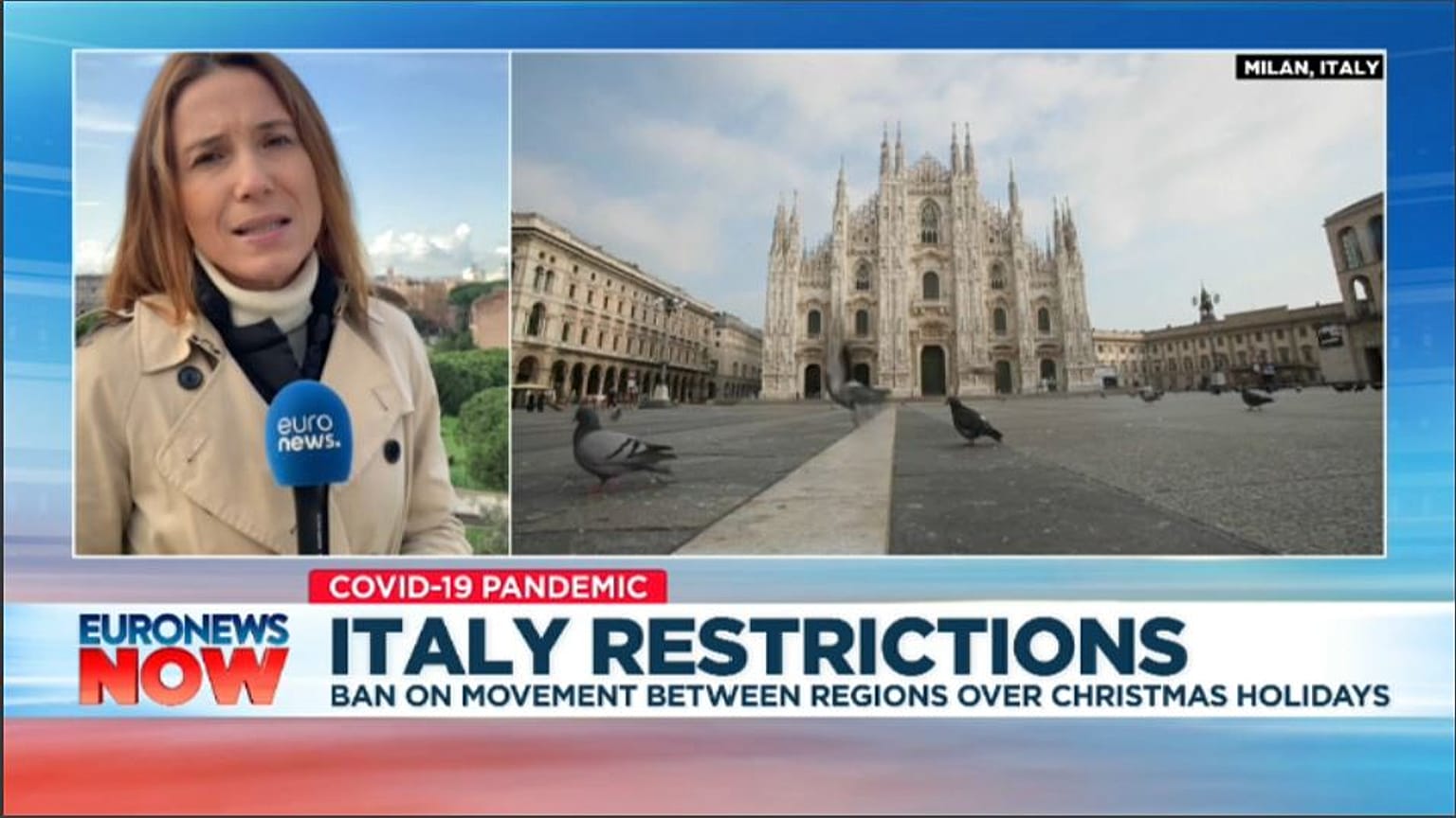 Euronews correspondent Giorgia Orlandi