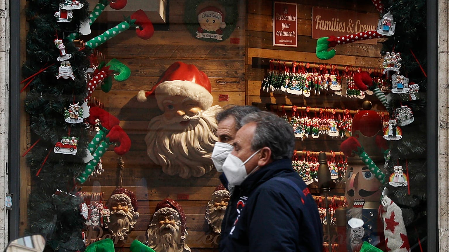 Italians will not be allowed to leave their towns this Christmas