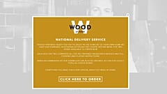 Η φόρμα παραγγελίας του εστιατορίου Wood