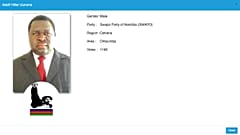 Site des élections locales de Namibie