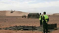 بالقرب من مدينة العيون 