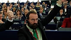 (illusztráció) Szájer József az EP ülésén 2016-ban