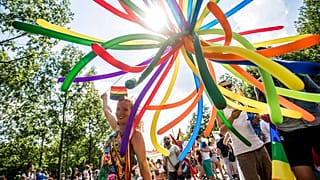 Pride felvonulás Budapesten 2016 július 2-án