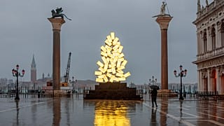 Weihnachtsbaum in Venedig