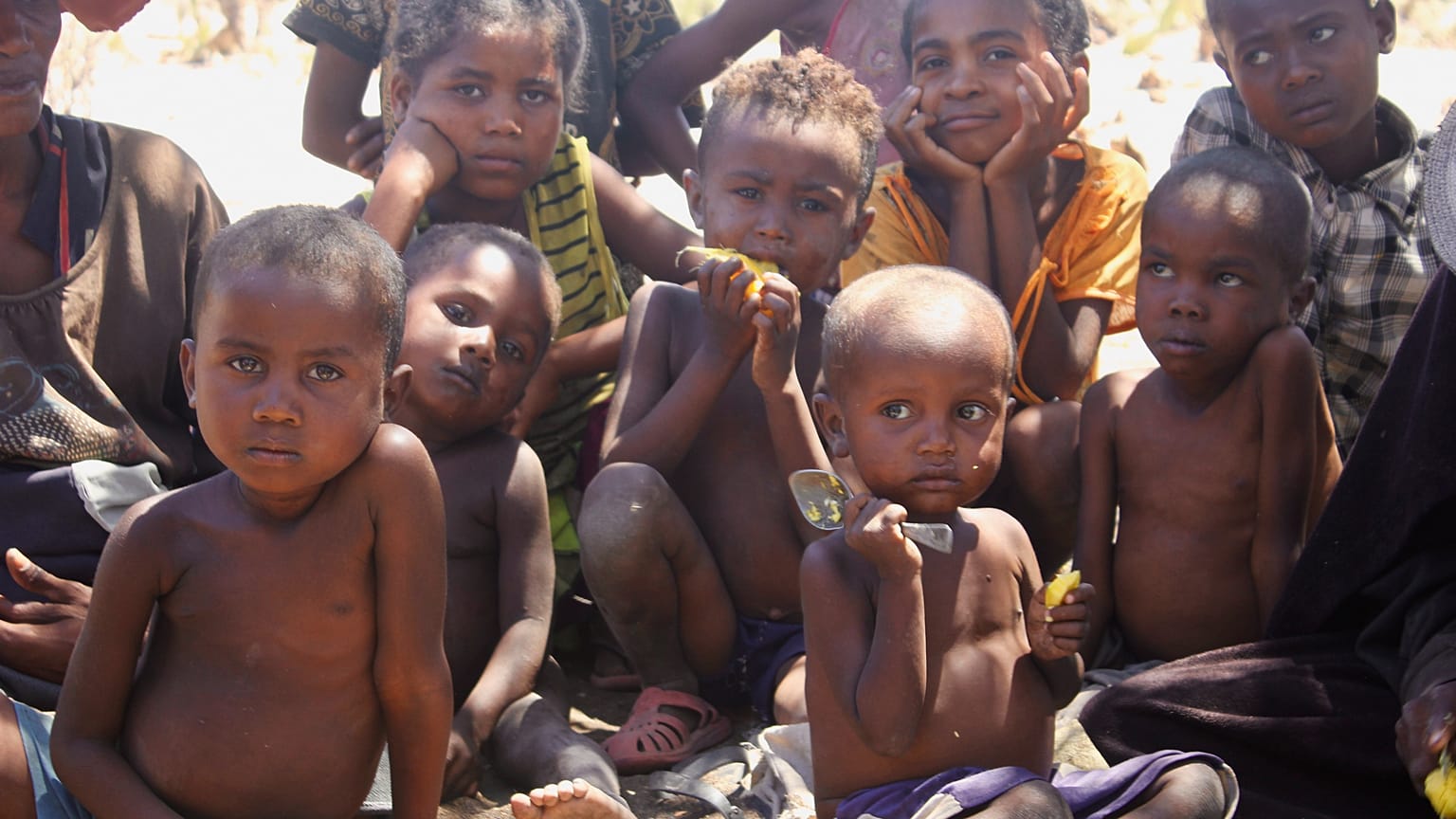 Üç yıldır kuraklık yaşayan Madagaskar'da halk yiyecek bulmakta zorlanıyor