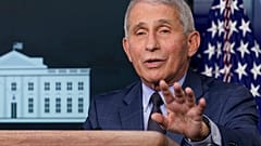 Dr. Anthony Fauci, director of the  US National Institute for Allergy and Infectious Diseases