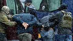 Arrestation de manifestants à Minsk, le 29/11/2020