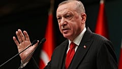 Turkey's President Recep Tayyip Erdogan speaks after a cabinet meeting, in Ankara, Turkey, Monday, Nov. 30, 2020