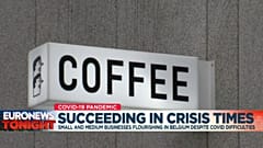 A cafe in Brussels