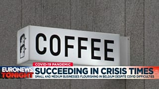 A cafe in Brussels