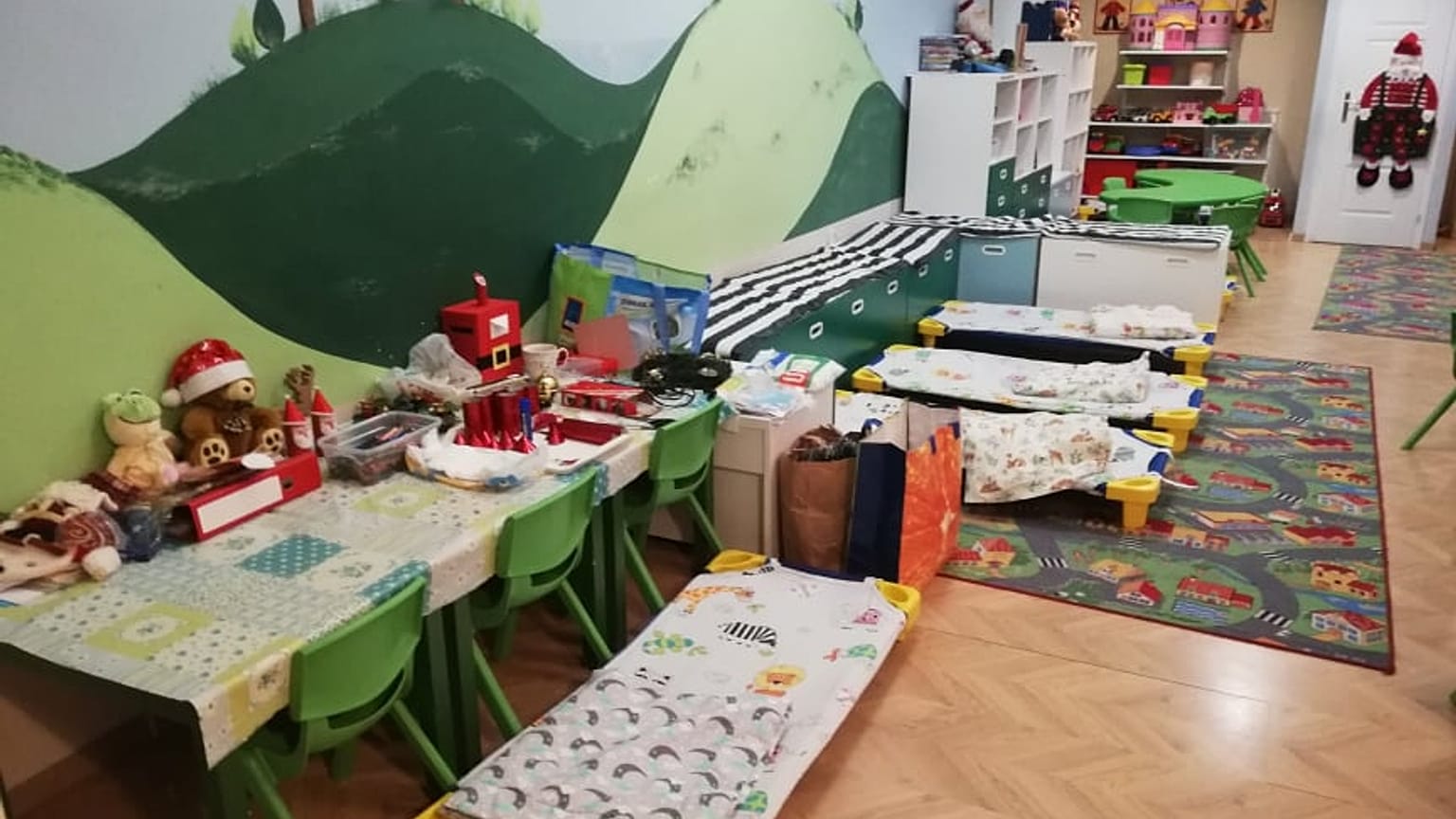 Az óvoda egyik szobája