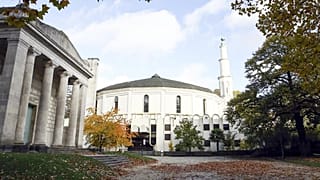 Belçika'nın başkenti Brüksel'de yer alan Ulu Cami 