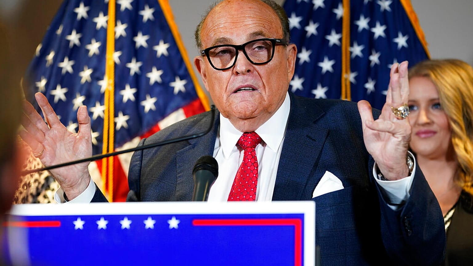 Rudy Giuliani am 19. November 2020