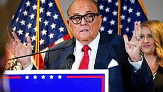 Rudy Giuliani am 19. November 2020
