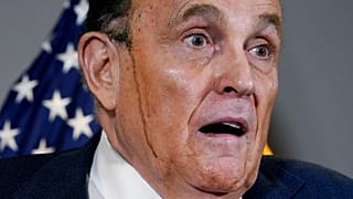 Rudy Giuliani, l'avocat de Donald Trump, au quartier général de la campagne républicaine à Washington, le 19 novembre 2020