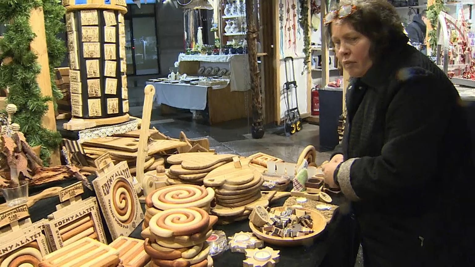 Stall in previous edition of Budapest Christmas Market