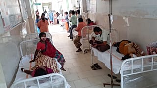 Hospital de Eluru saturado de pacientes