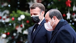Umstritten: Ägyptischer Präsident Al-Sisi zu Gast in Paris