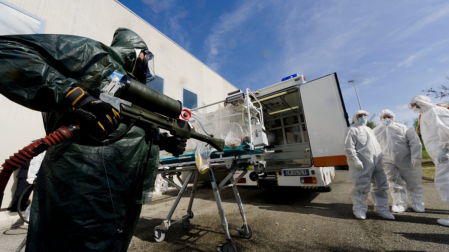 Sicurezza all'aeroporto militare di Pratica di Mare 