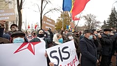 Протесты в Молдавии