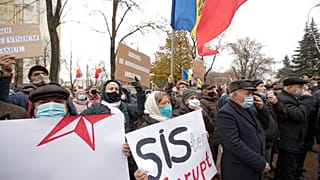 Протесты в Молдавии