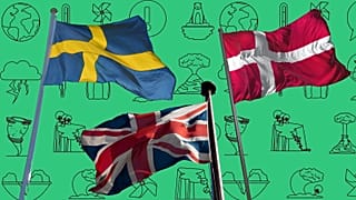 The top three countries in the ranking were Sweden, the UK and Denmark.