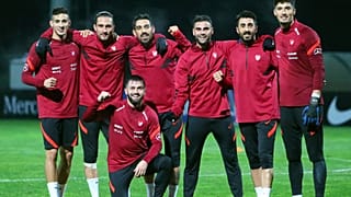 A milli futbol takımı oyuncuları