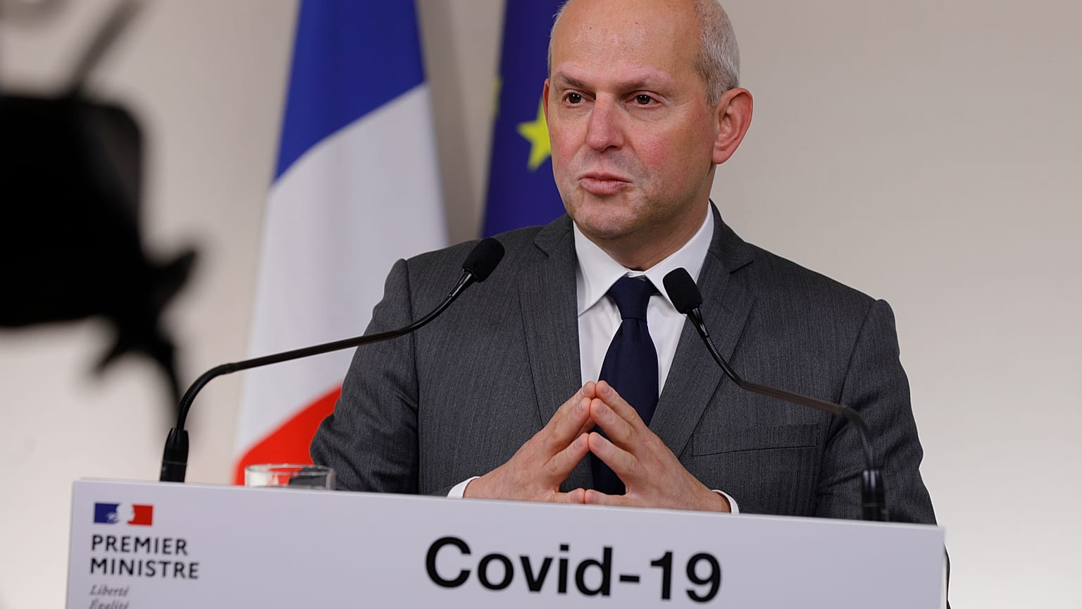 French Director General of Health Jerome Salomon.