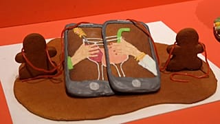 Weihnachtsausstellung in Stockholm: Lebkuchen in 3D