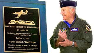 Chuck Yeager morre aos 97 anos