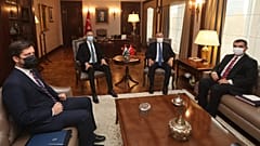 Macaristan Dışişleri Bakanı Szijjarto, Ankara'da mevkidaşı Çavuşoğlu ile bir araya geldi