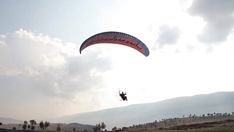 En Irak, un lieu pour les passionnés de parapente 