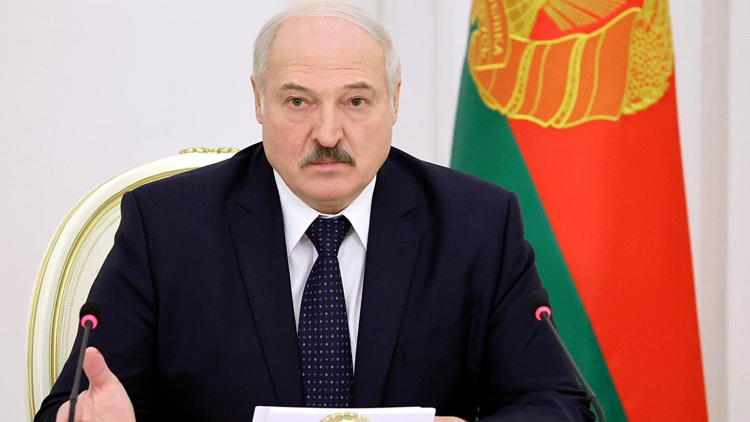 Belarusian President Alexander Lukashenko has said he is not guilty of anything.
