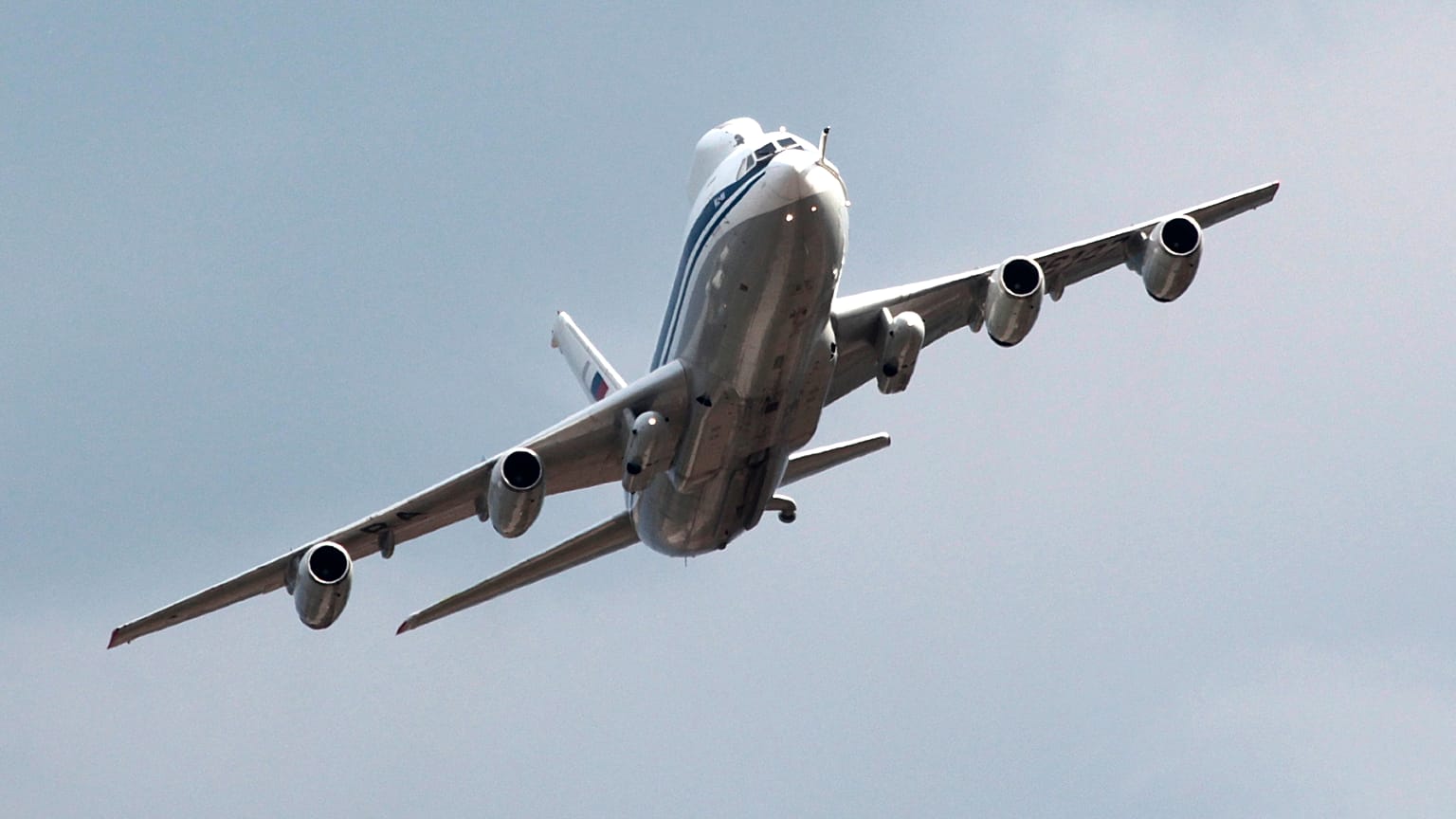 A Russian IL-80 plane pictured during 100th-anniversary celebrations of the country's air force in 2012.