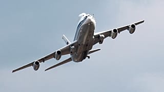 A Russian IL-80 plane pictured during 100th-anniversary celebrations of the country's air force in 2012.