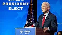 Joe Biden promises 100 million COVID-19 vaccinations during his first 100 days in office.