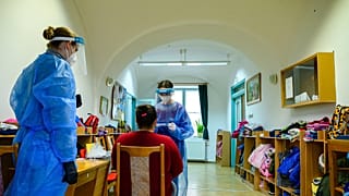 Test in the school