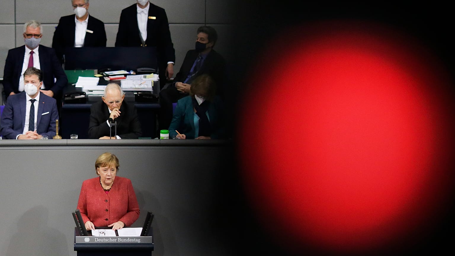 Merkel im Bundestag